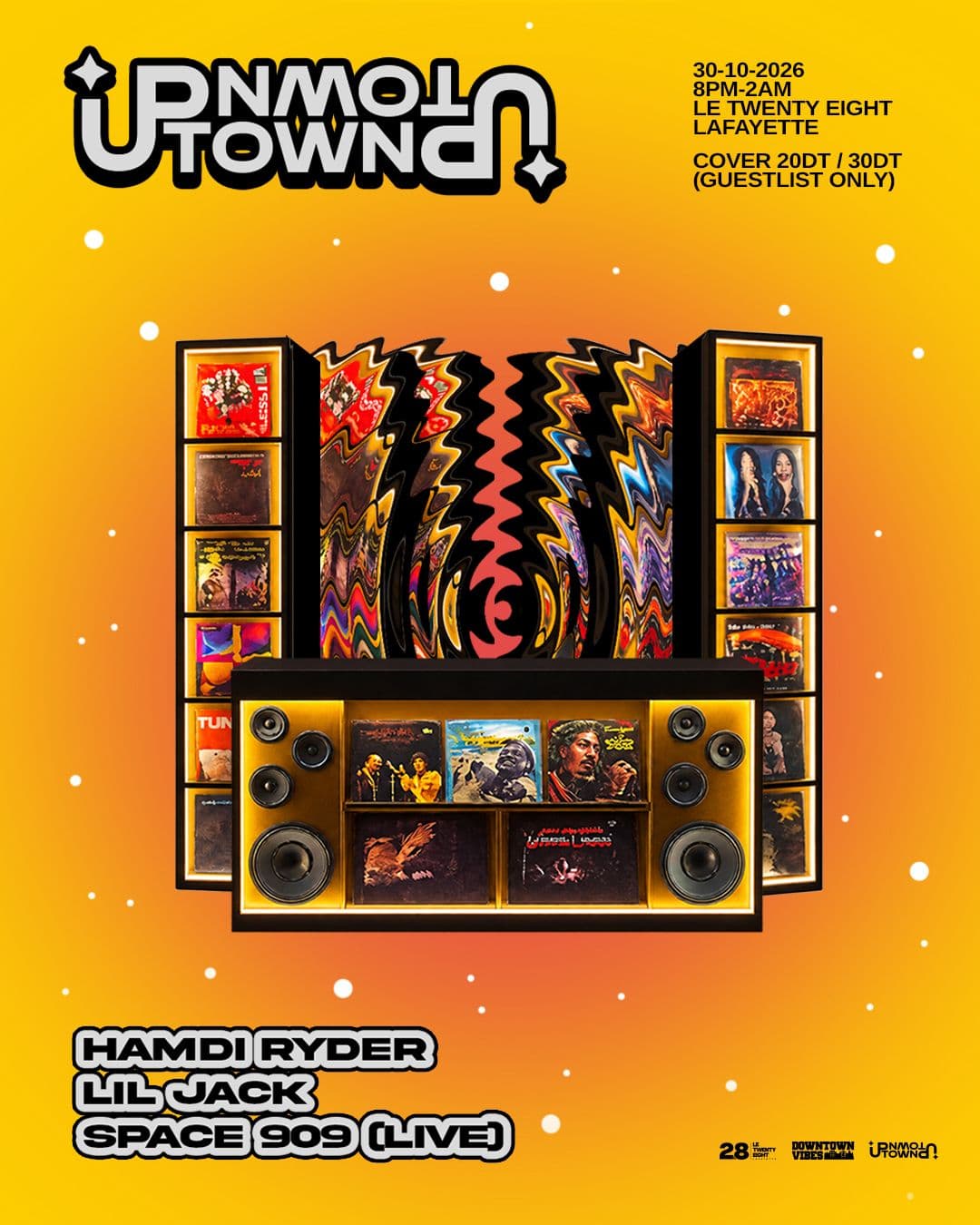 Uptown @ Le TwentyEight Lafayette poster